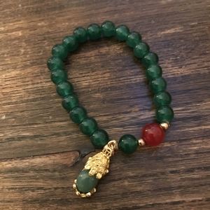 green bracelet